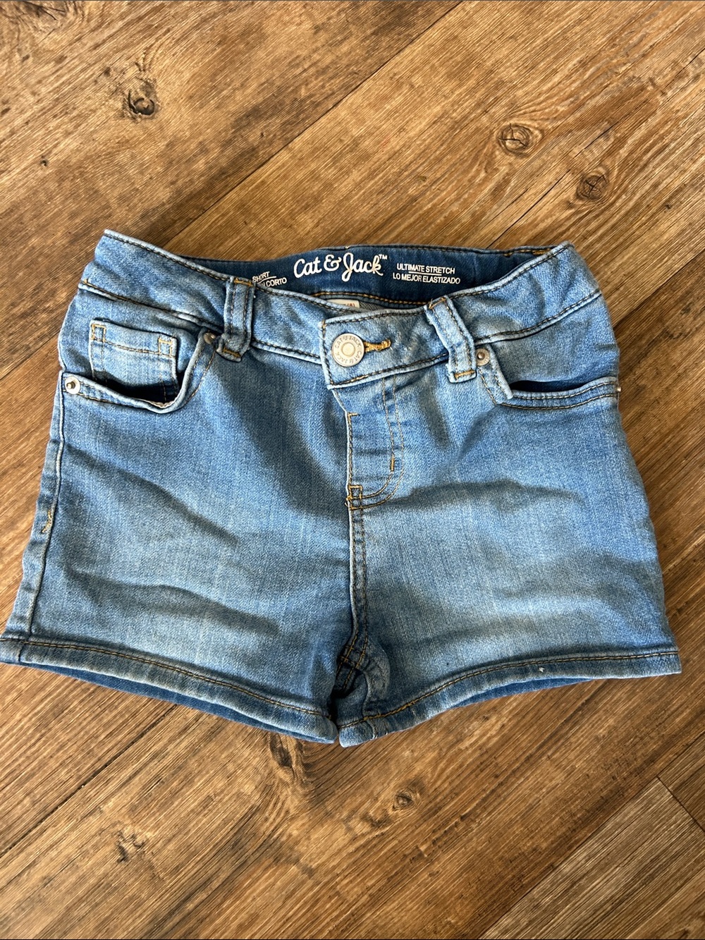 Cat & Jack Medium Blue Denim Shorts